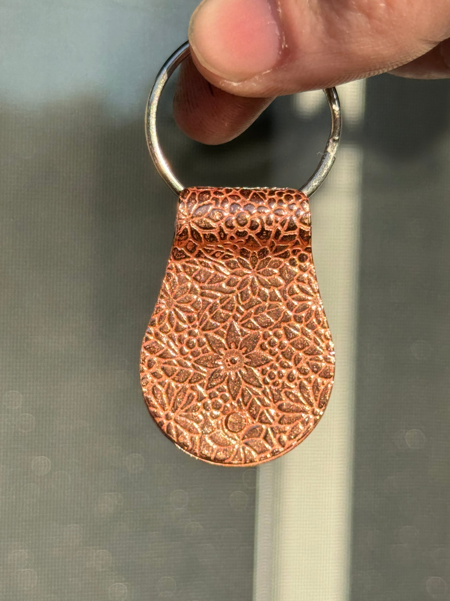 Floral Radiance Keychain