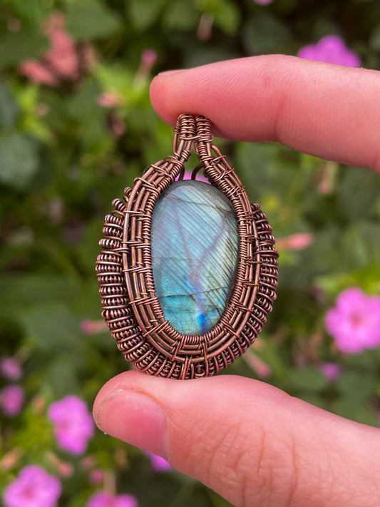 Classic Wire Wrapped Pendant — Kendra Lynn Sterling